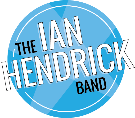 Ian Hendrick Band logo - Blue